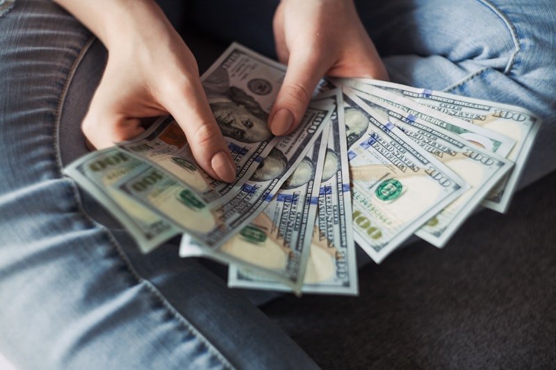 Gráfico financiero mostrando crecimiento